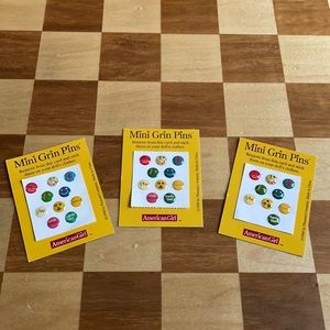 American Girl of Today Mini Grin Pins Doll Stickers